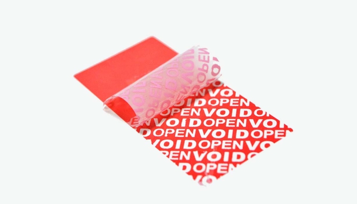 برچسب OPEN VOID  یا VOID
